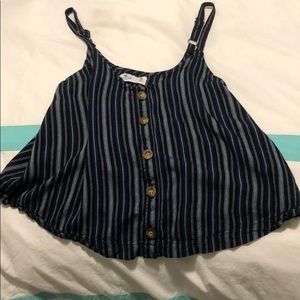 hollister tank w/ adjustable straps Size M